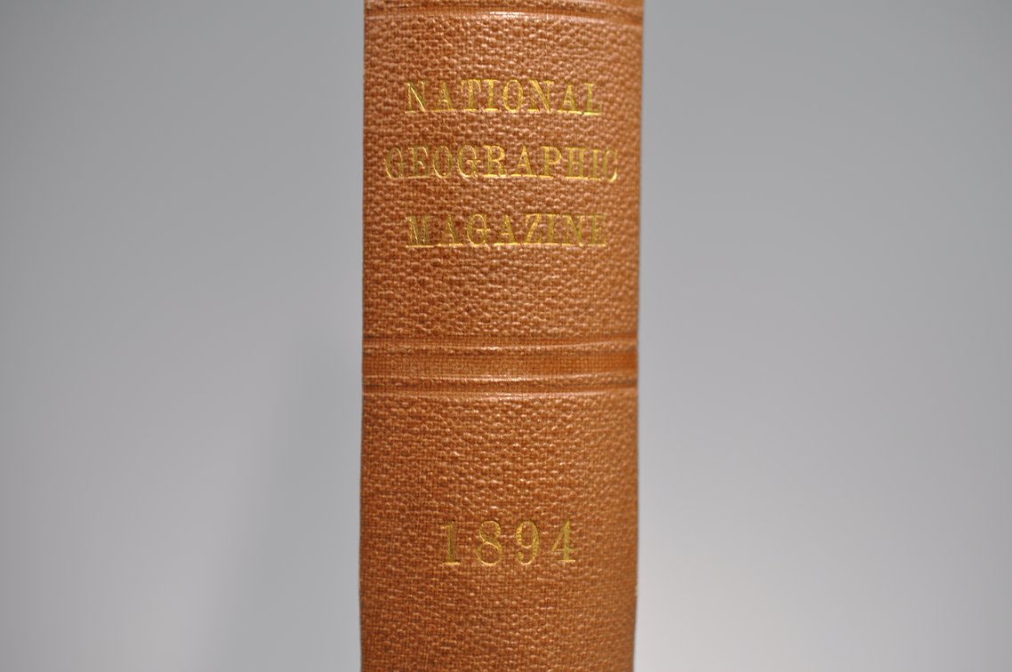 Vol. VI January 1894 - May 1895 National Geographic Book