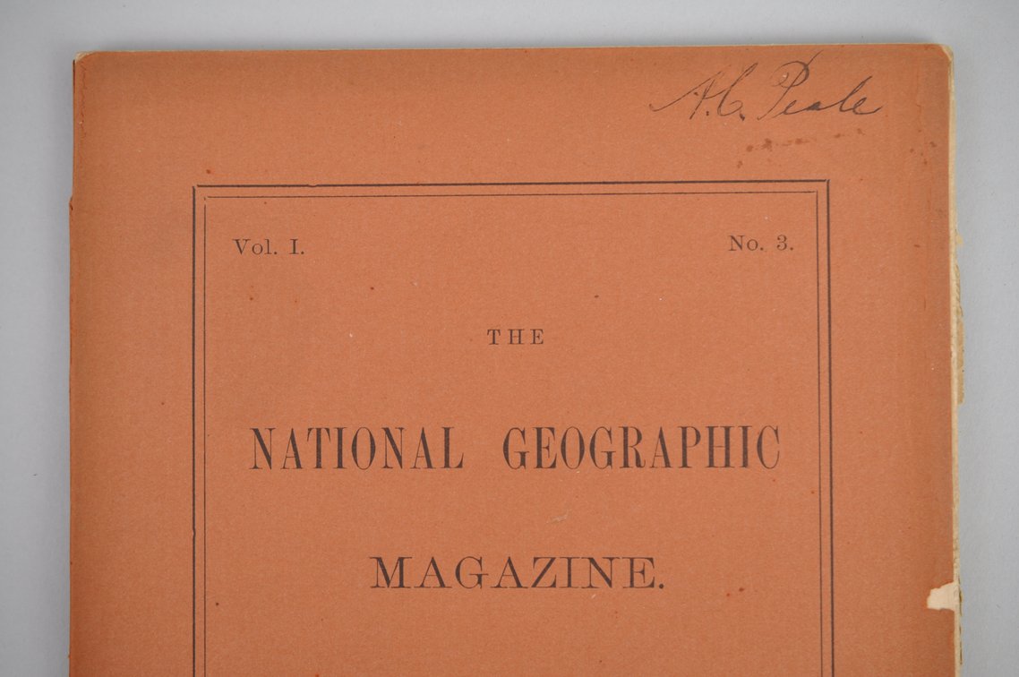 Vol. I No. 3 July 1889 National Geographic