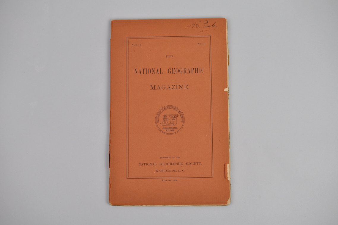 Vol. I No. 3 July 1889 National Geographic
