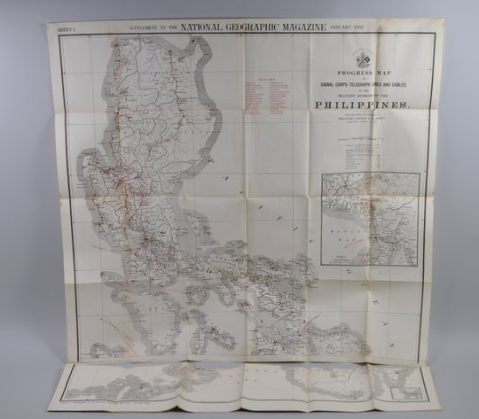 National Geographic- Philippines Map 1902 (2 Parts)