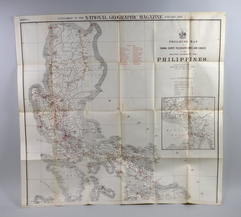 National Geographic- Philippines Map 1902 (2 Parts)