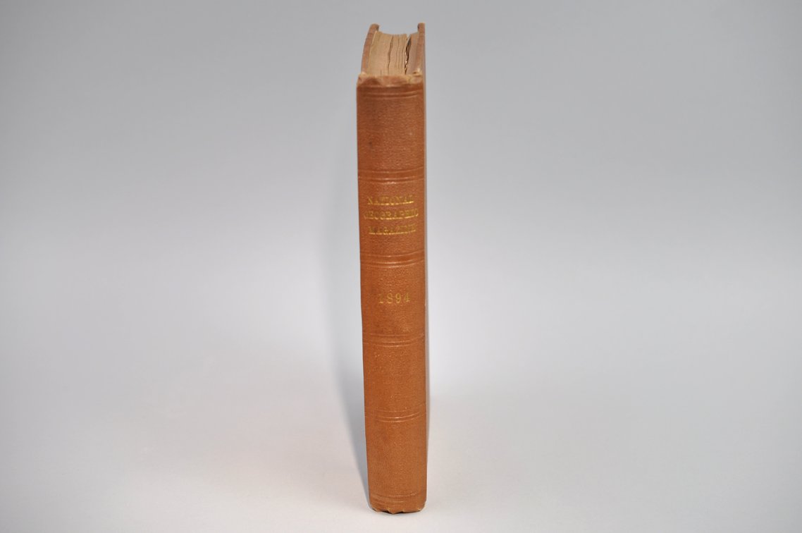 Vol. VI January 1894 - May 1895 National Geographic Book