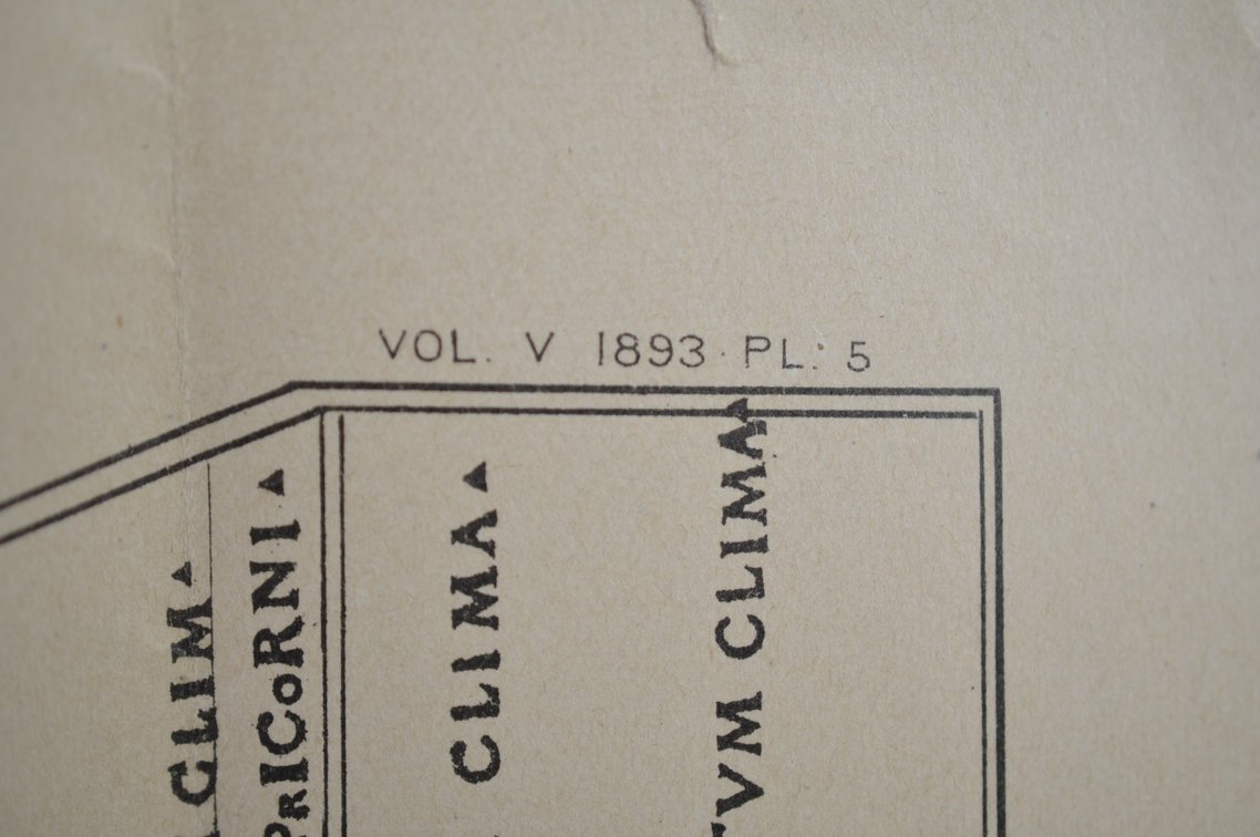 3 National Geographics Maps Dated 1893