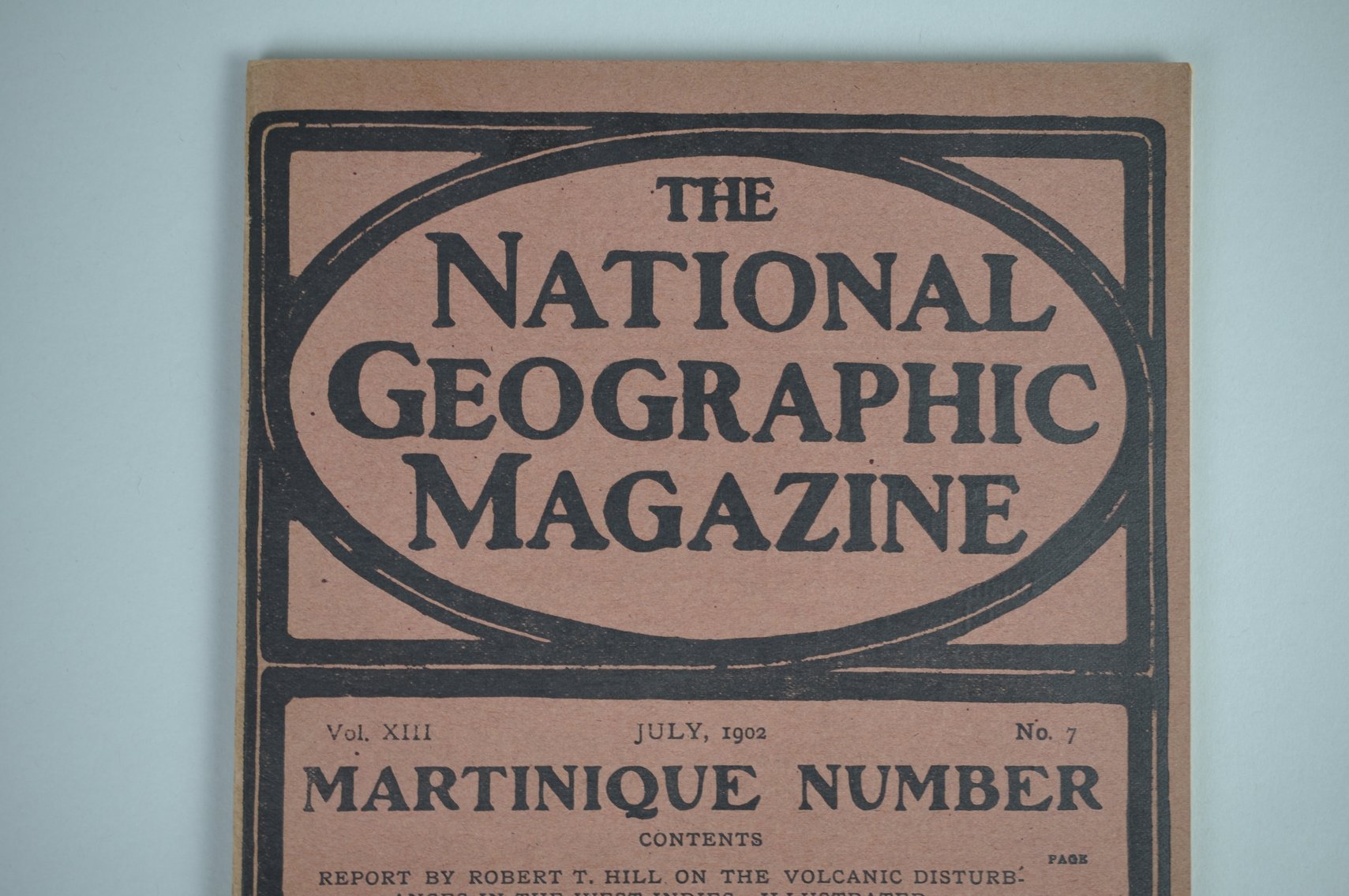 Vol. XIII No.7 – July 1902 National Geographic