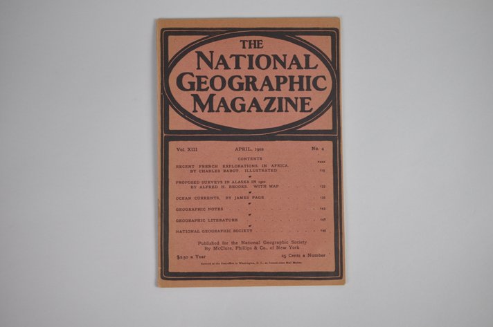 Vol. XIII No.4 – April 1902 National Geographic