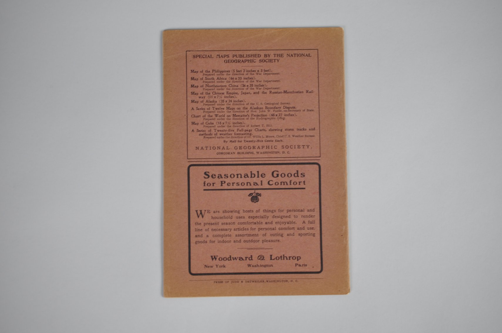Vol. XIV No.8 – August 1903 National Geographic