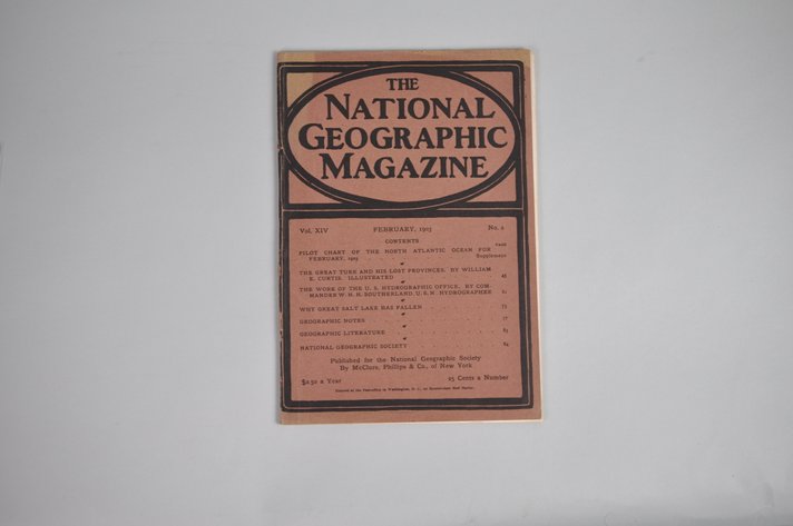 Vol. XIV No.2 – February 1903 National Geographic
