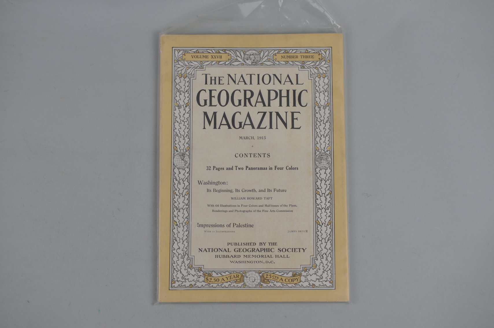 1915 January-May National Geographic Magazines