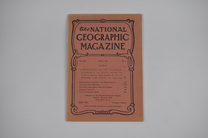 Vol. XVI No.4 – April 1905 National Geographic