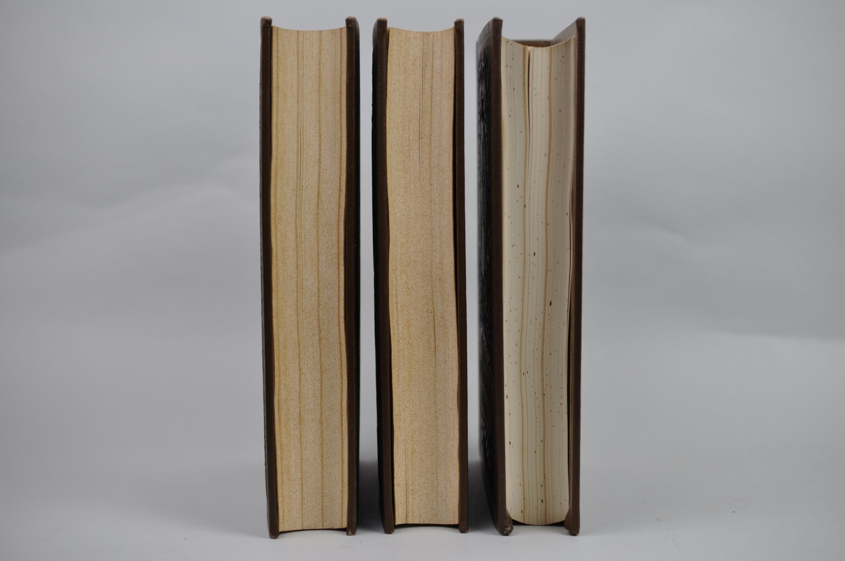 Vol. 25-30 National Geographic 1914-1916 Brown Leather Bound