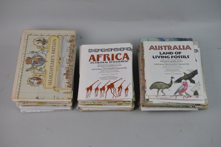 National Geographic Collection of 100 Maps