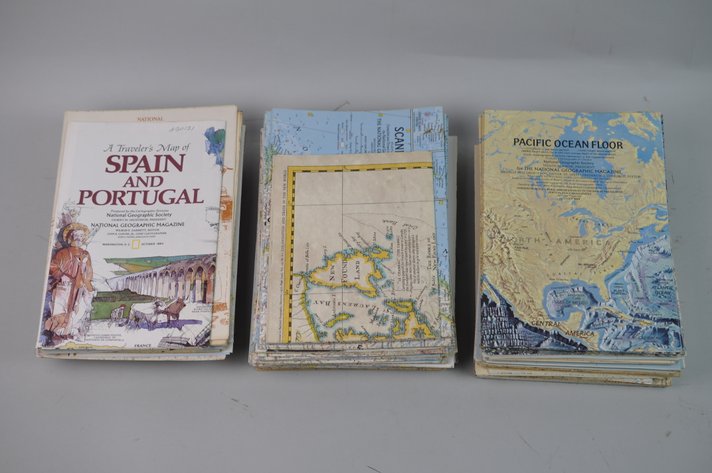 National Geographic Collection of 100 Maps