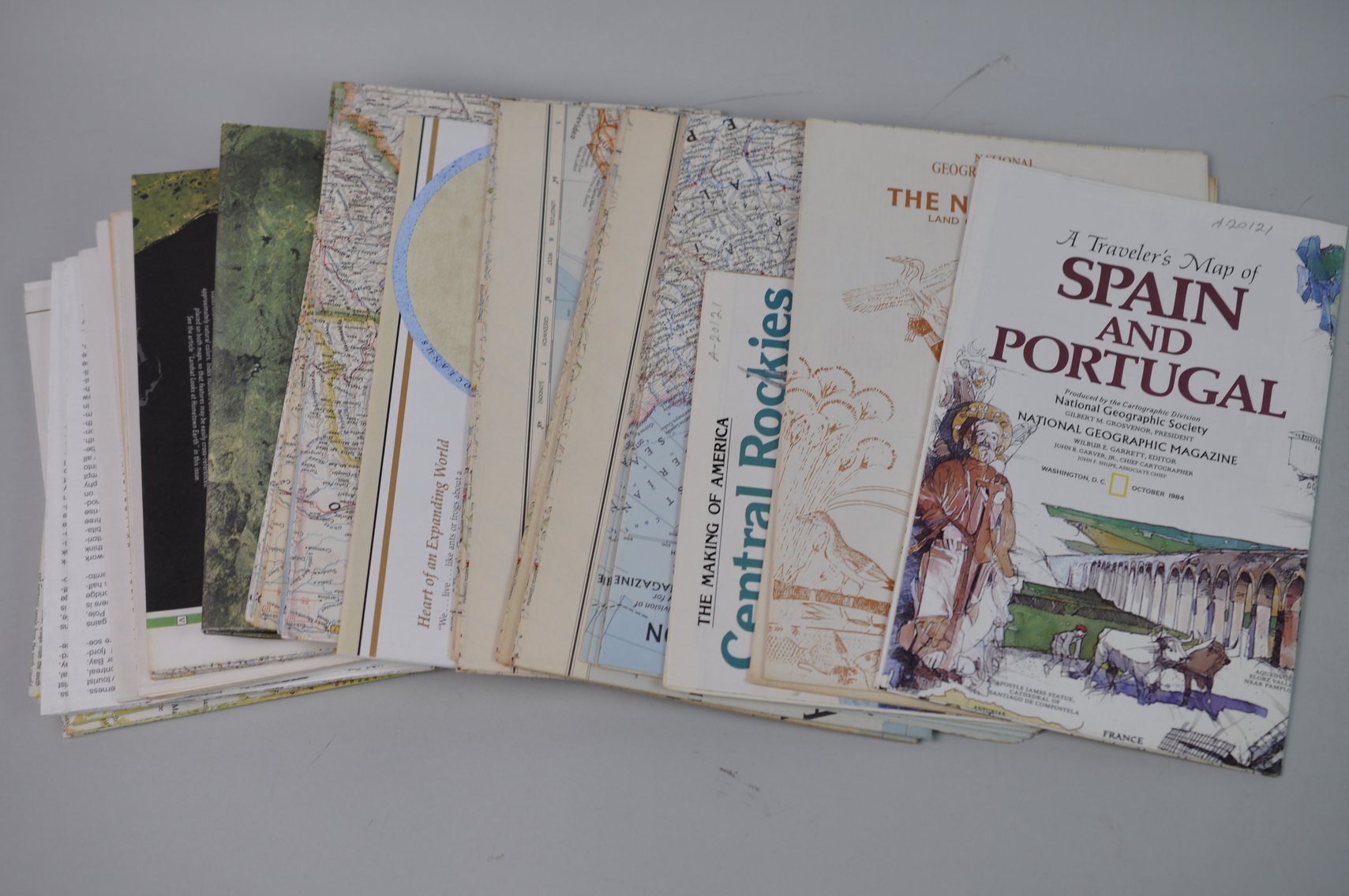 National Geographic Collection of 100 Maps