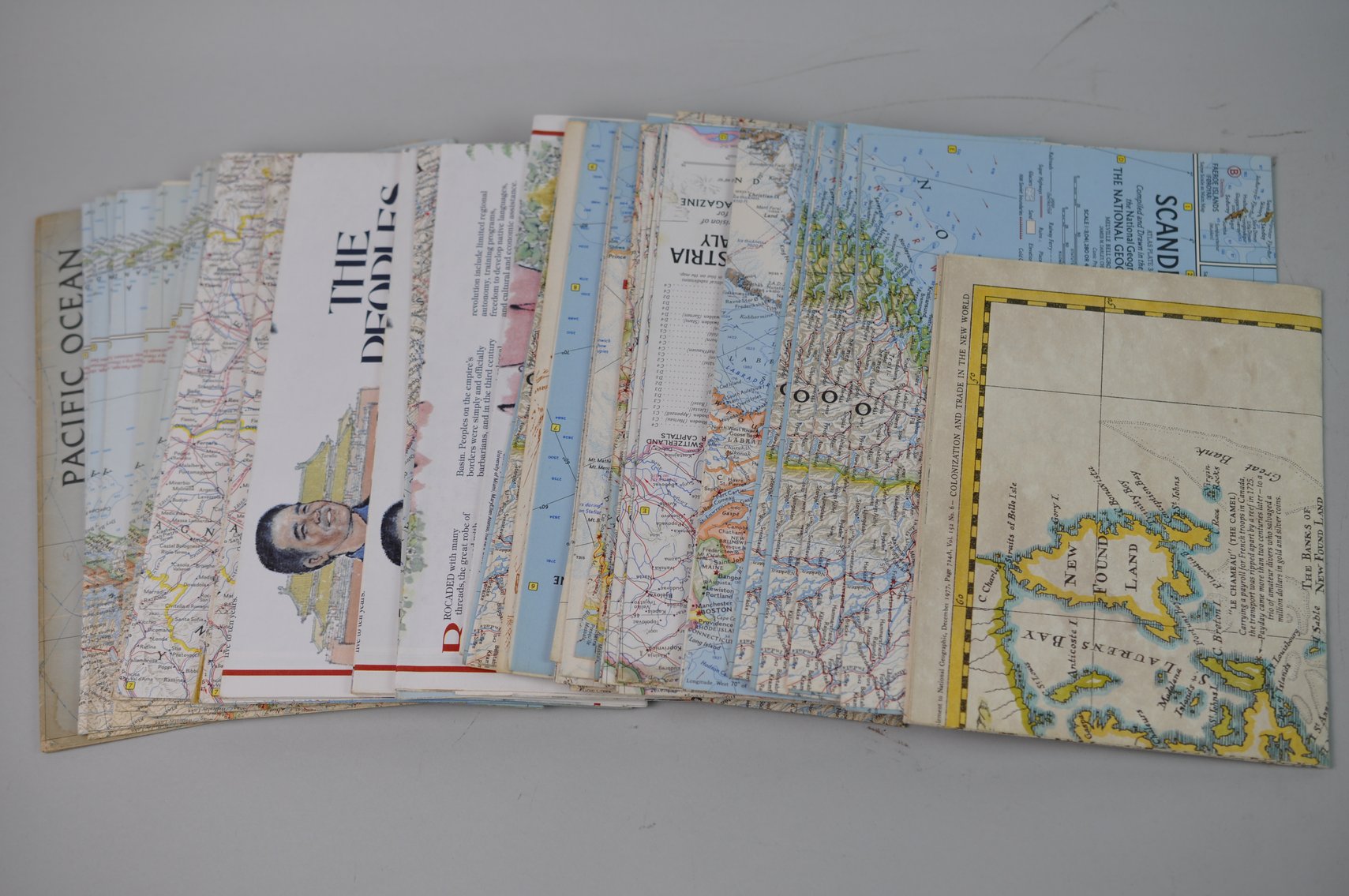 National Geographic Collection of 100 Maps