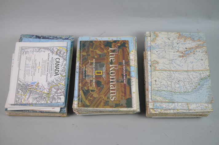 National Geographic Collection of 100 Maps