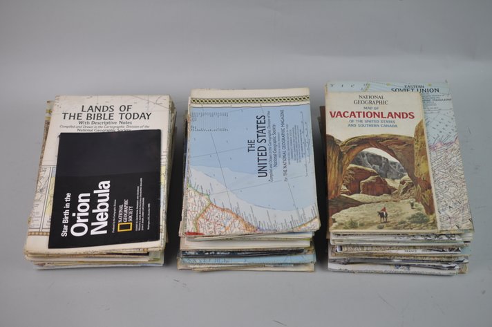 National Geographic Collection of 100 Maps