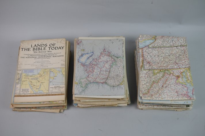 National Geographic Collection of 100 Maps