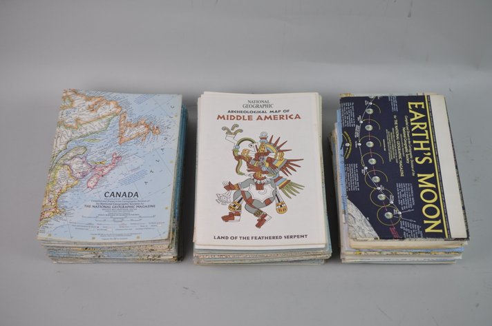 National Geographic Collection of 100 Maps