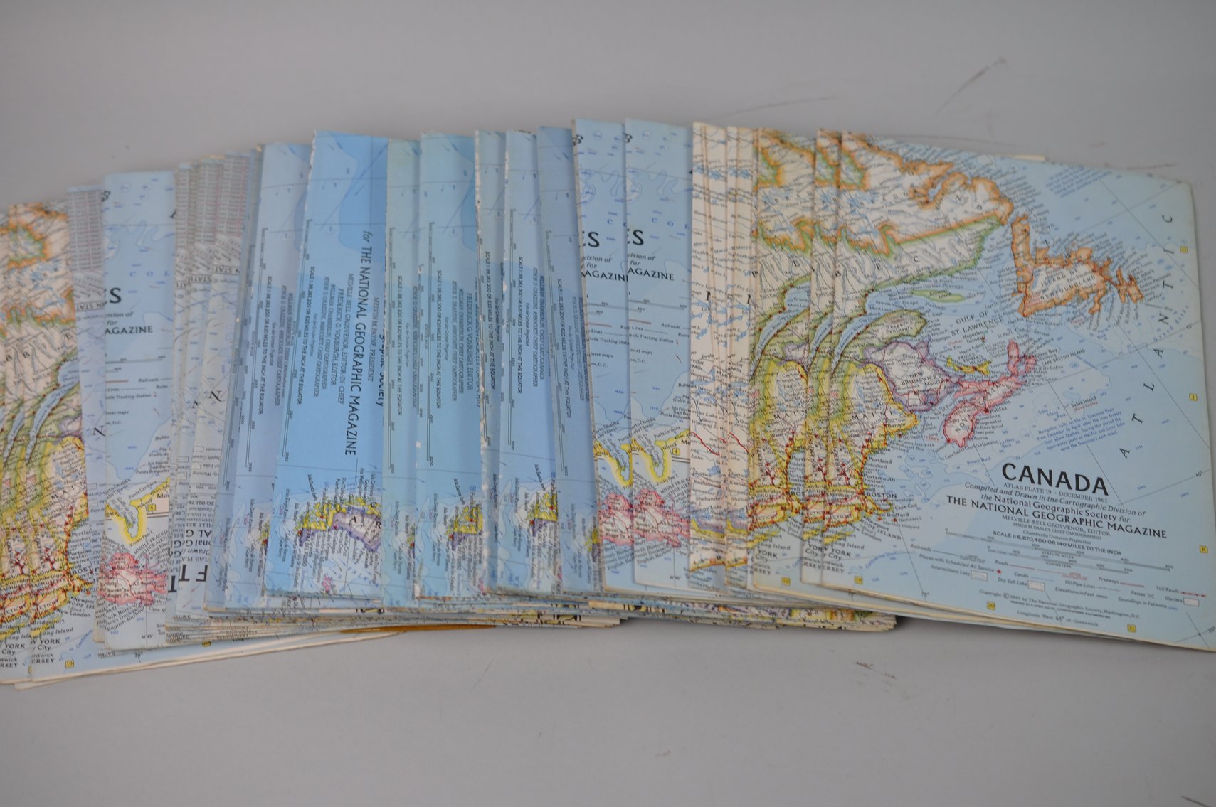 National Geographic Collection of 100 Maps