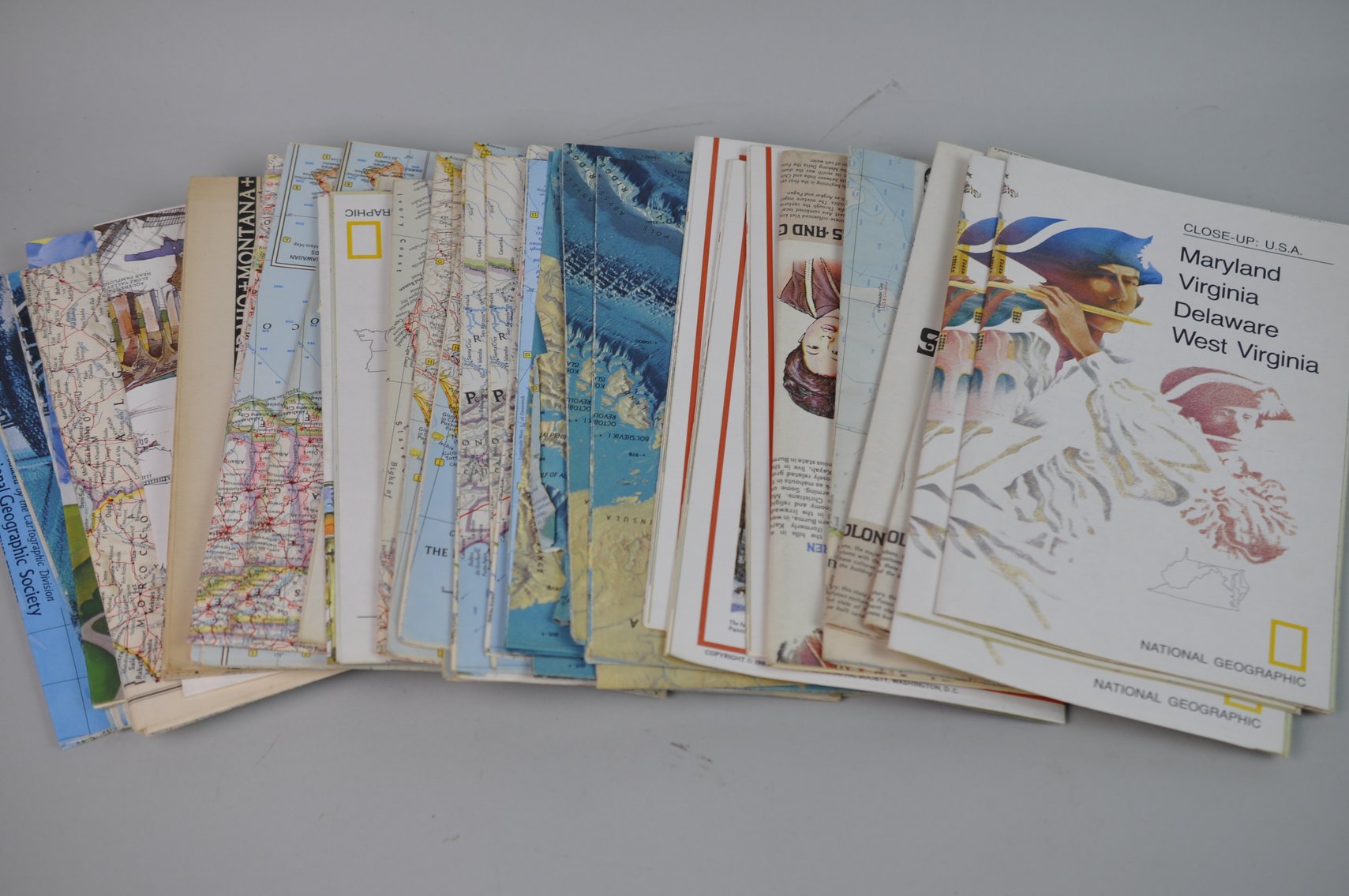 National Geographic Collection of 100 Maps