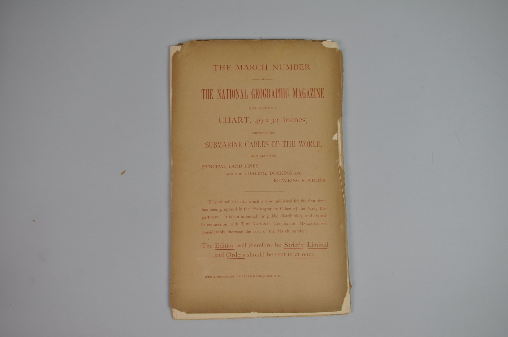 Vol. VII, No. 2 – February 1896 National Geographic