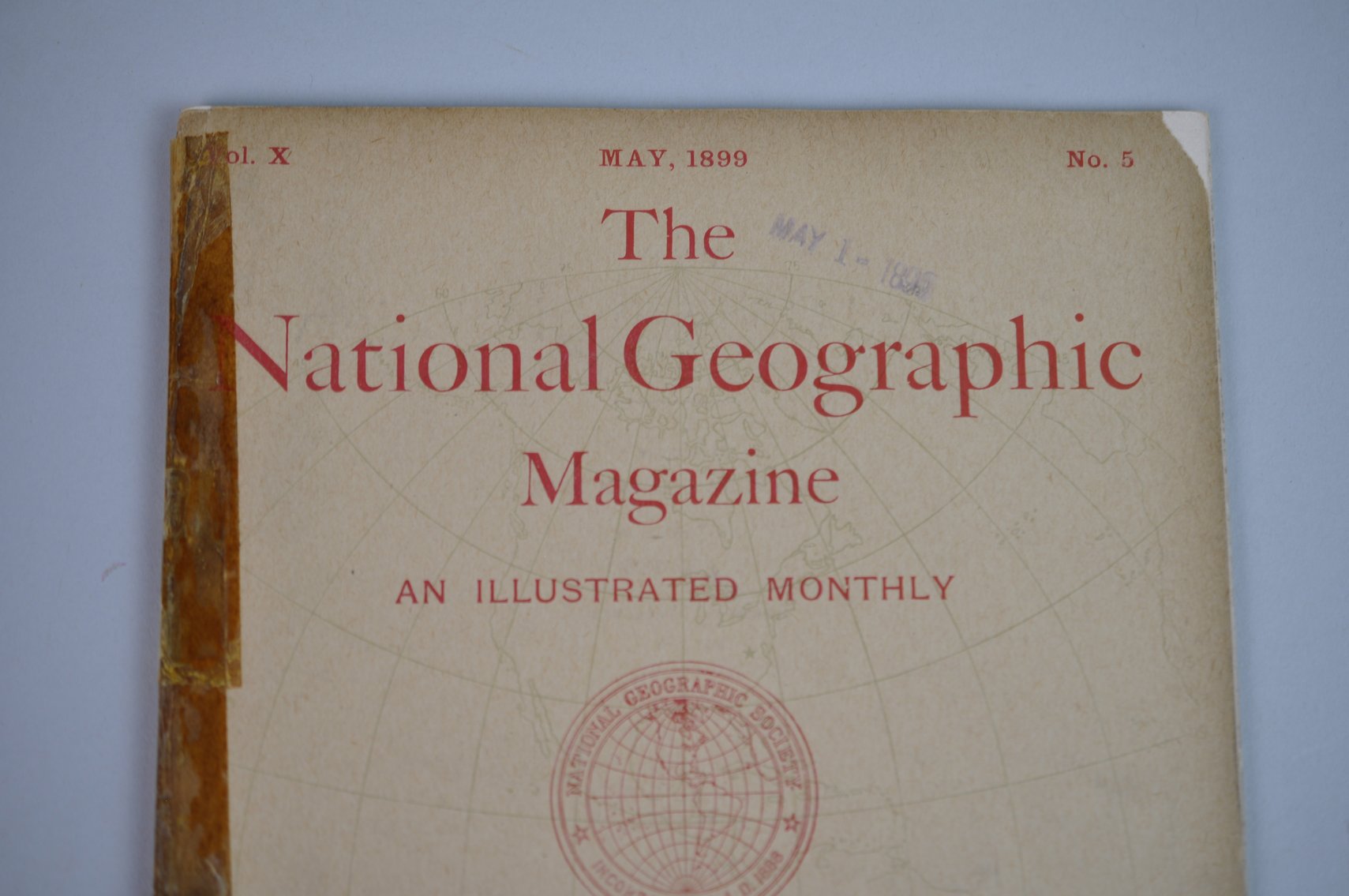 Vol. X No. 5 – May 1899 National Geographic