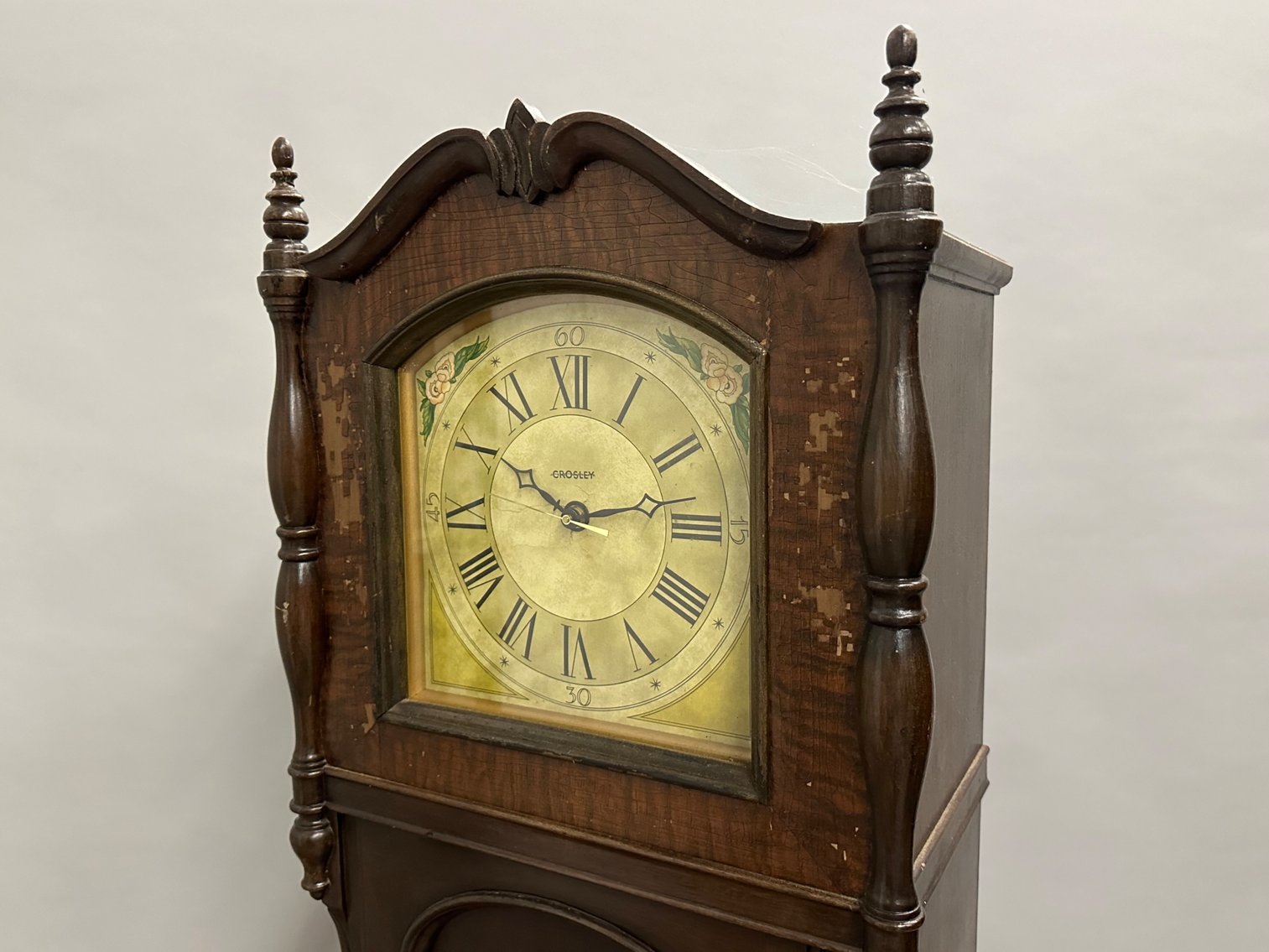 Corsley Tennaboard Grandfather Radio Clock