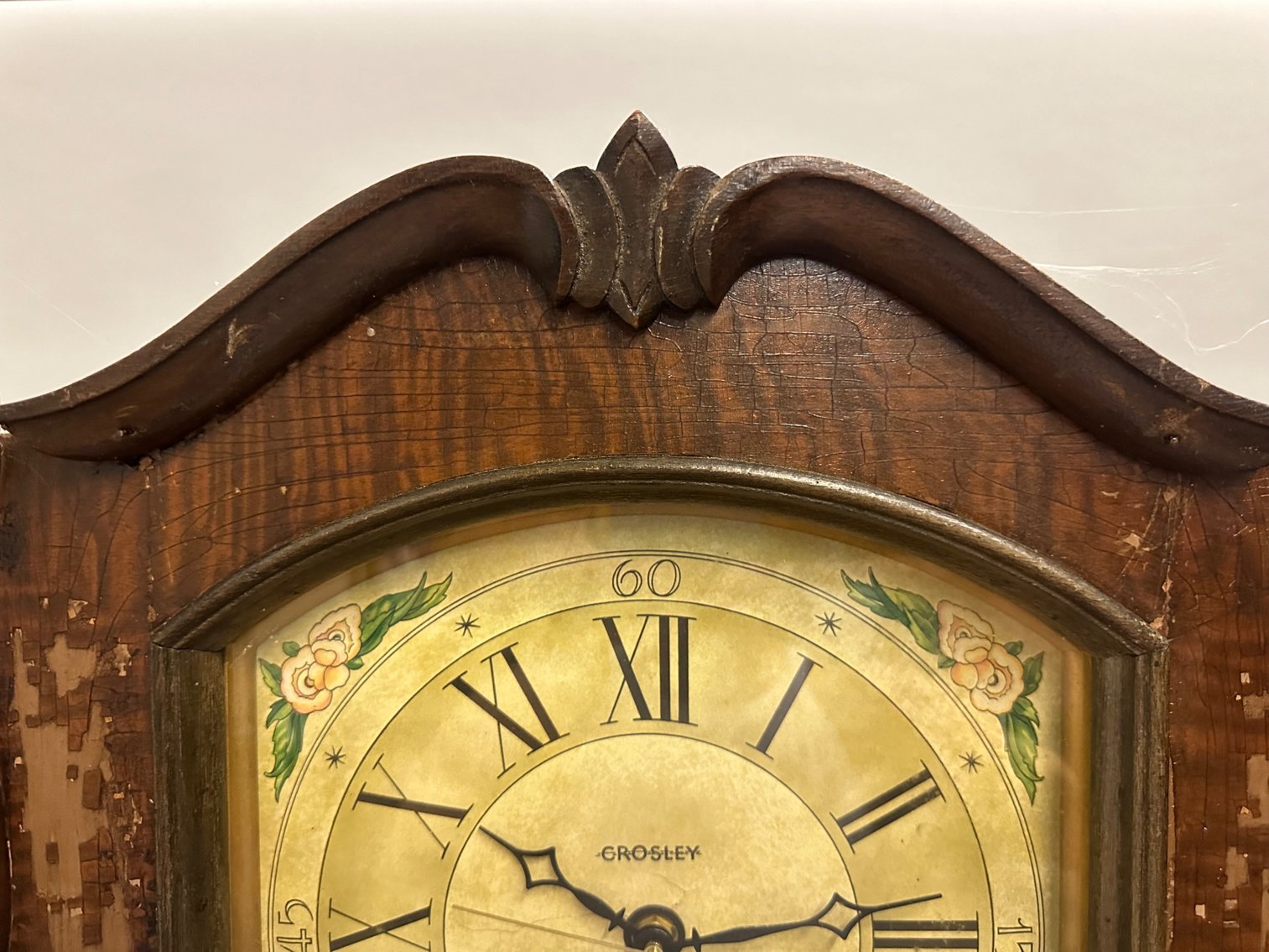 Corsley Tennaboard Grandfather Radio Clock