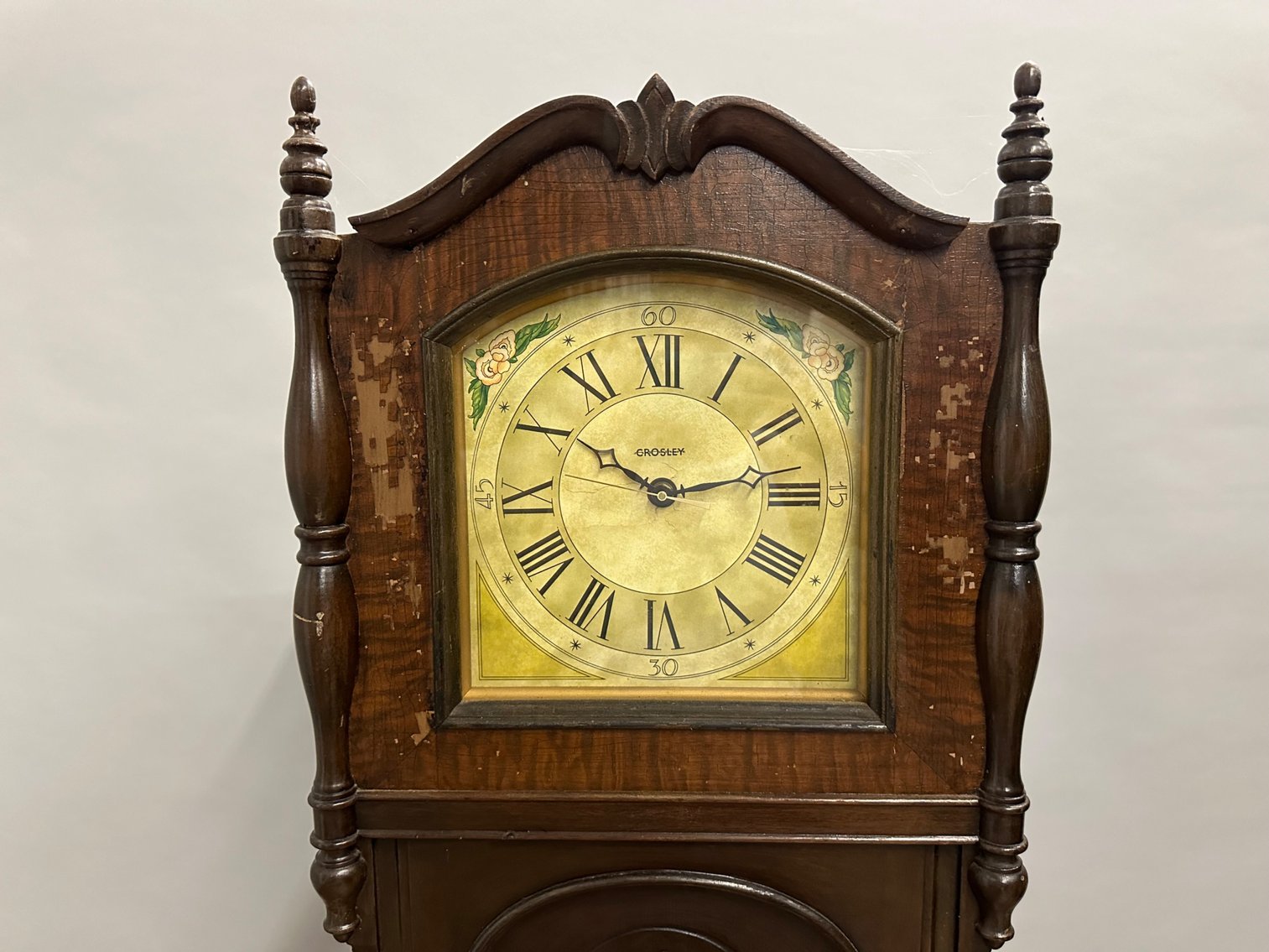 Corsley Tennaboard Grandfather Radio Clock