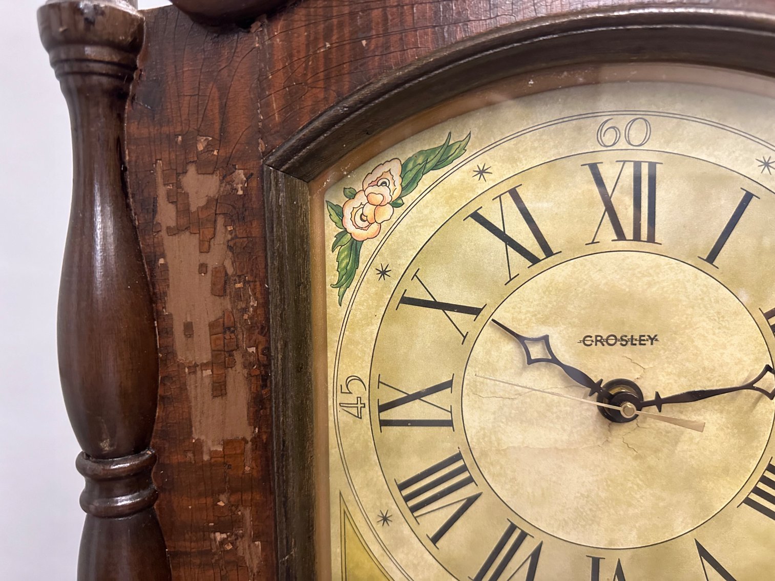 Corsley Tennaboard Grandfather Radio Clock