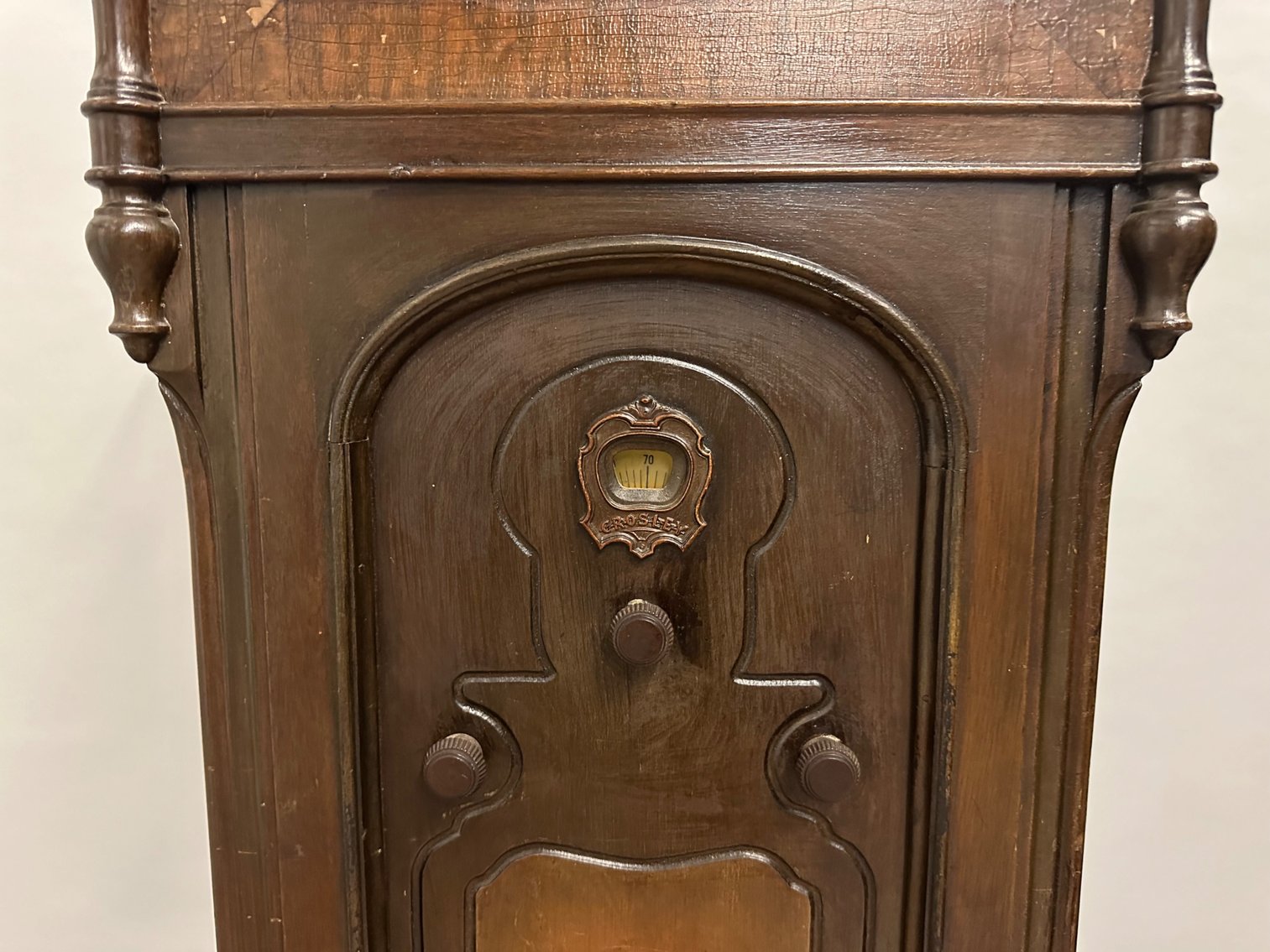 Corsley Tennaboard Grandfather Radio Clock