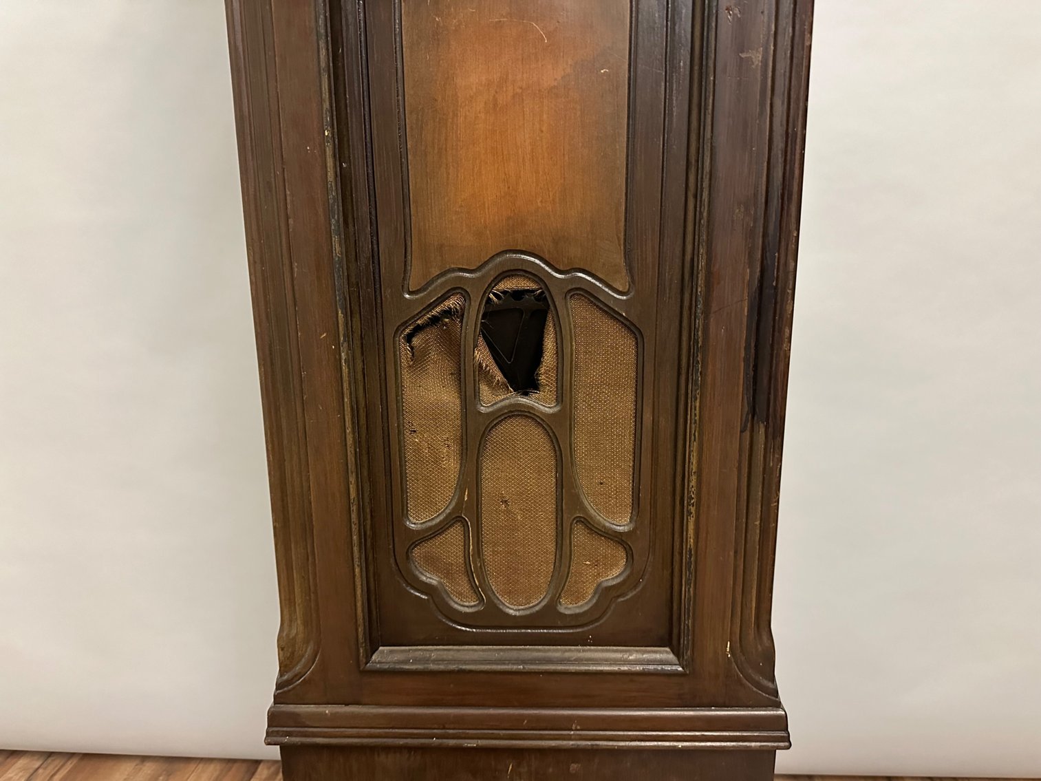 Corsley Tennaboard Grandfather Radio Clock