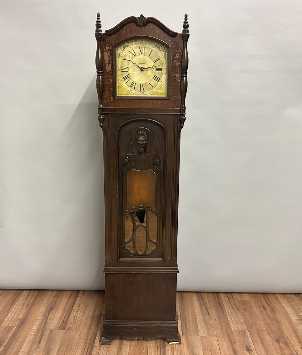 Corsley Tennaboard Grandfather Radio Clock