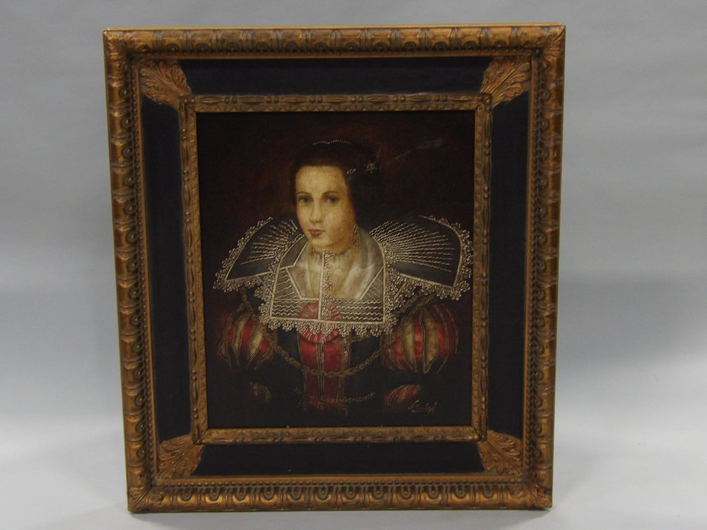 Diana Mendoza Set of 17th Century Style Royalty Paintings