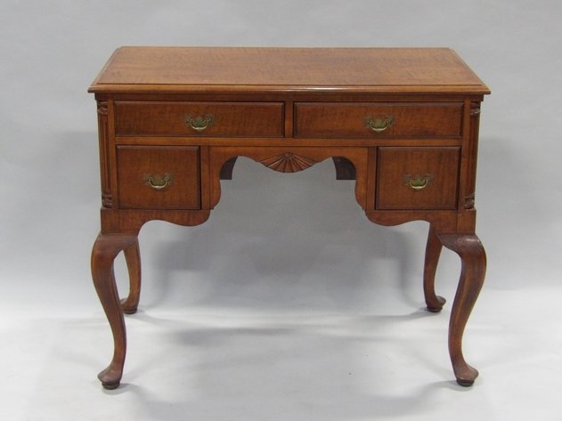 Queen Anne Lowboy Dressing Table from 1950s