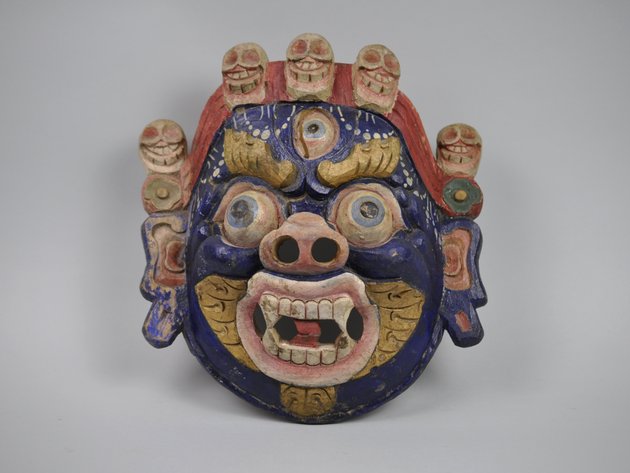 Tibetan Mahakala Mask