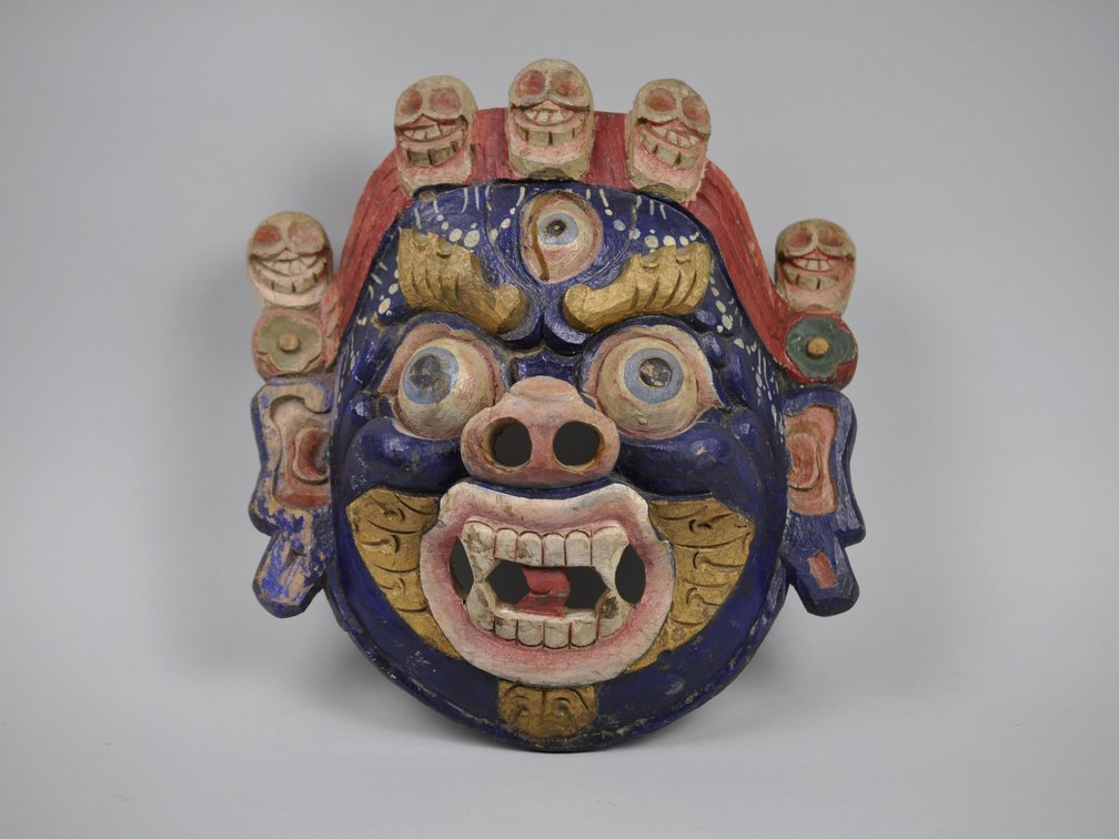 Tibetan Mahakala Mask