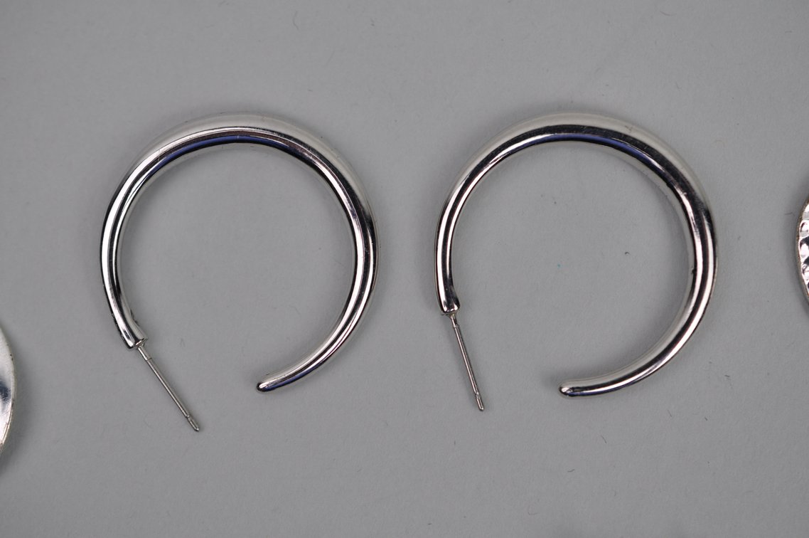 Silver Tone Earrings