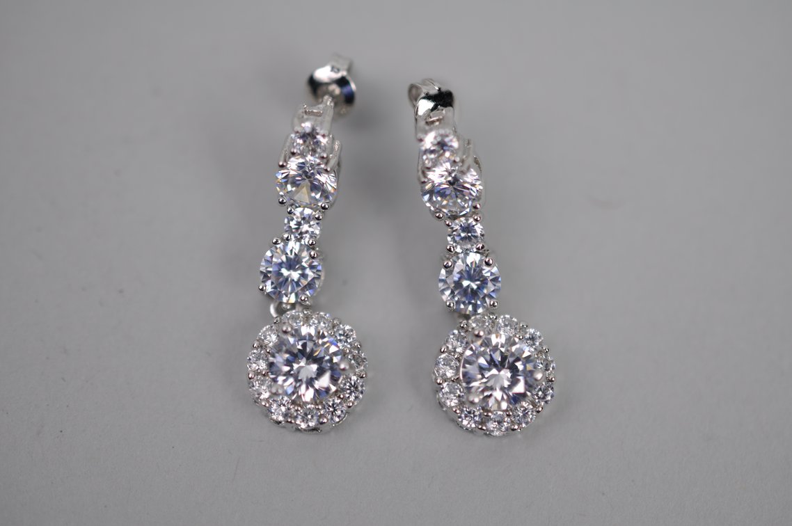 Silver Tone Earrings