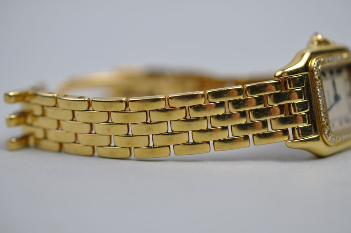 Cartier Panthère Watch18k Gold Swiss Ladies Watch