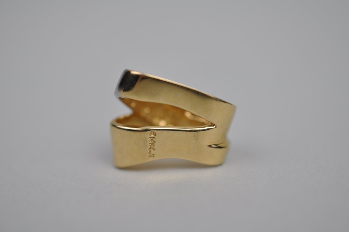 14K Gold Pendant Two-Tone