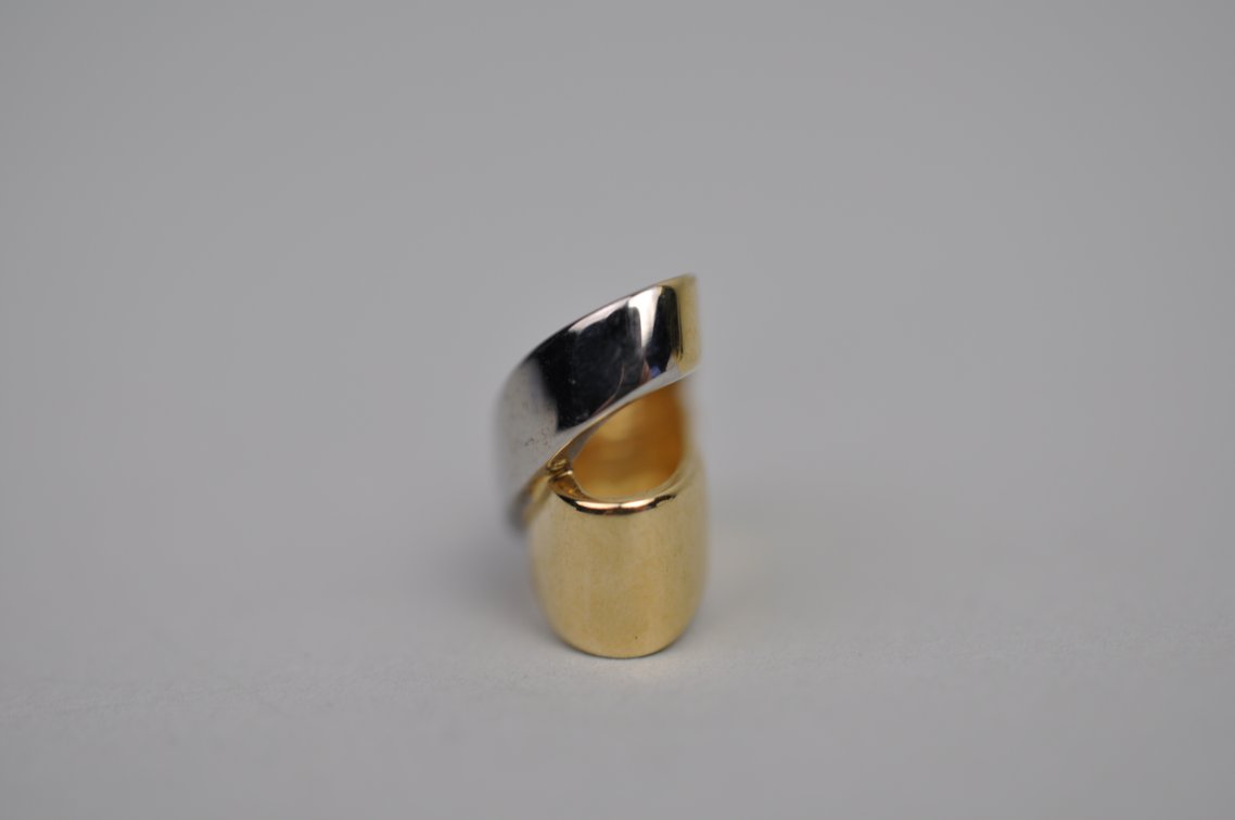 14K Gold Pendant Two-Tone