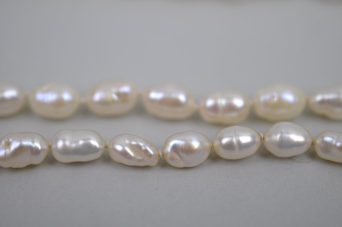 14K Gold Cultured Pearl Necklace
