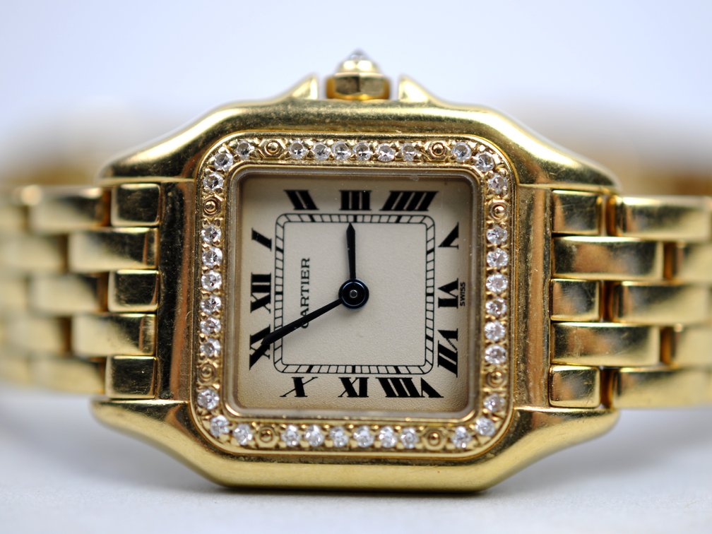 Cartier Panthère Watch18k Gold Swiss Ladies Watch