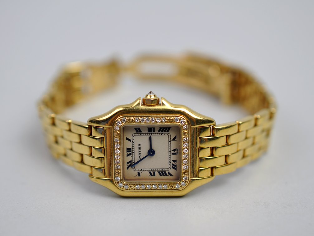 Cartier Panthère Watch18k Gold Swiss Ladies Watch