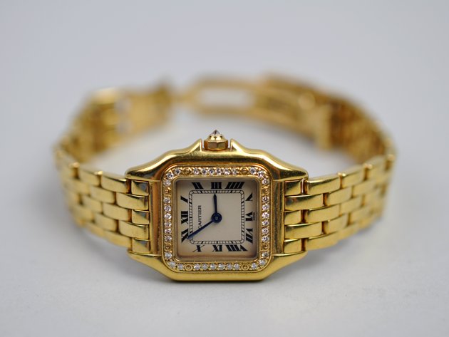 Cartier Panthère Watch18k Gold Swiss Ladies Watch