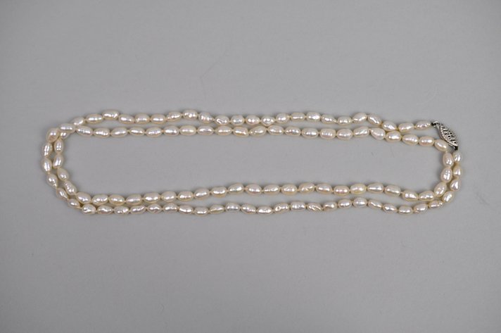 14K Gold Cultured Pearl Necklace