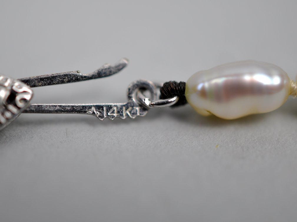 14K Gold Cultured Pearl Necklace