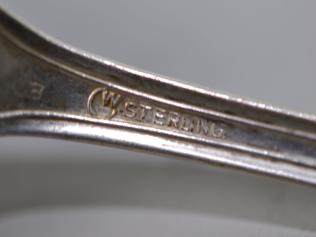 CW Sterling Silver Serving Spoons