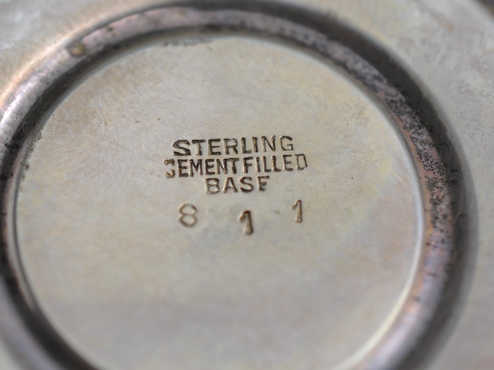 Collection of Weighted Silver Pieces